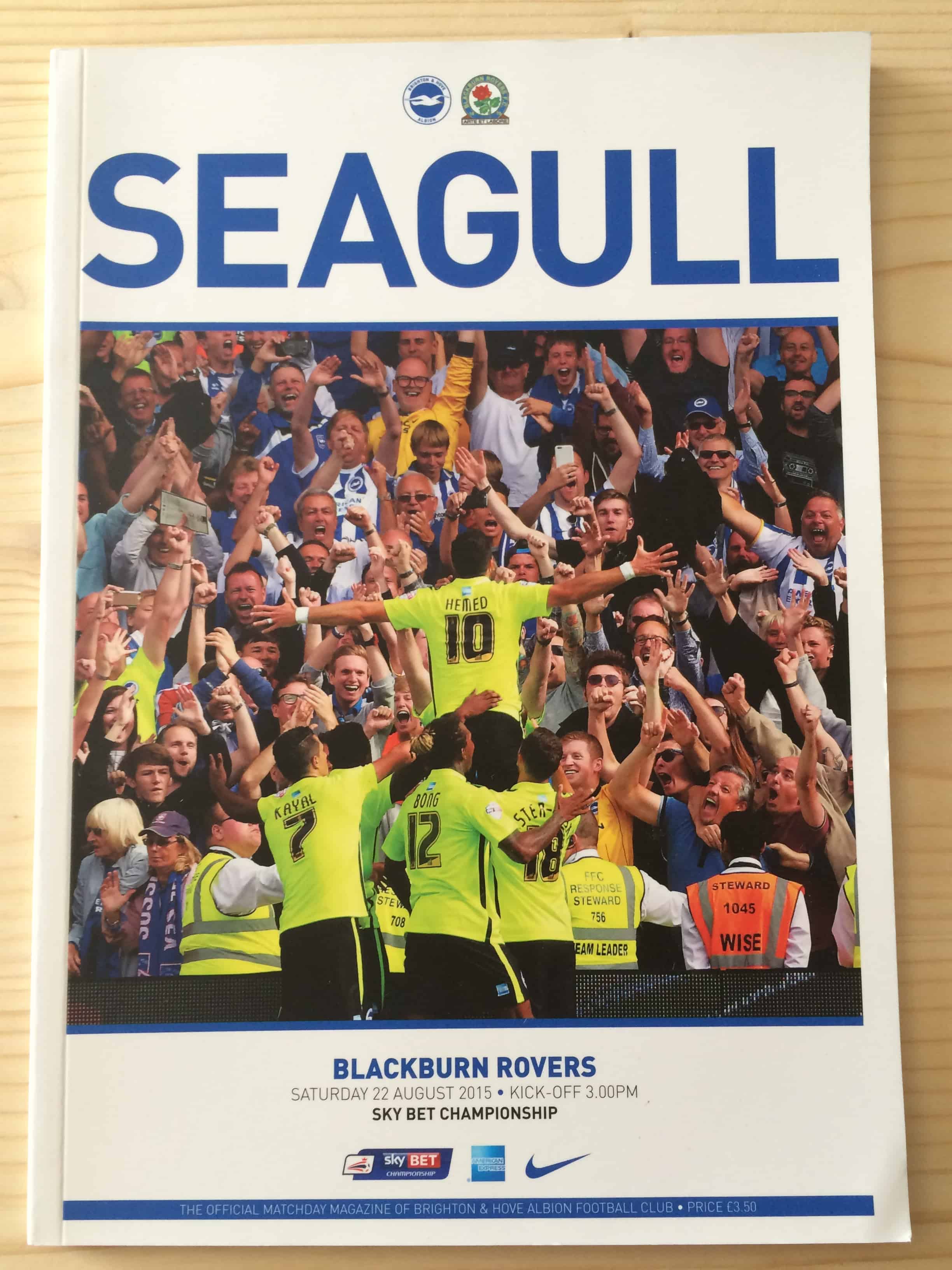 Brighton & Hove Albion FC v Blackburn Rovers FC